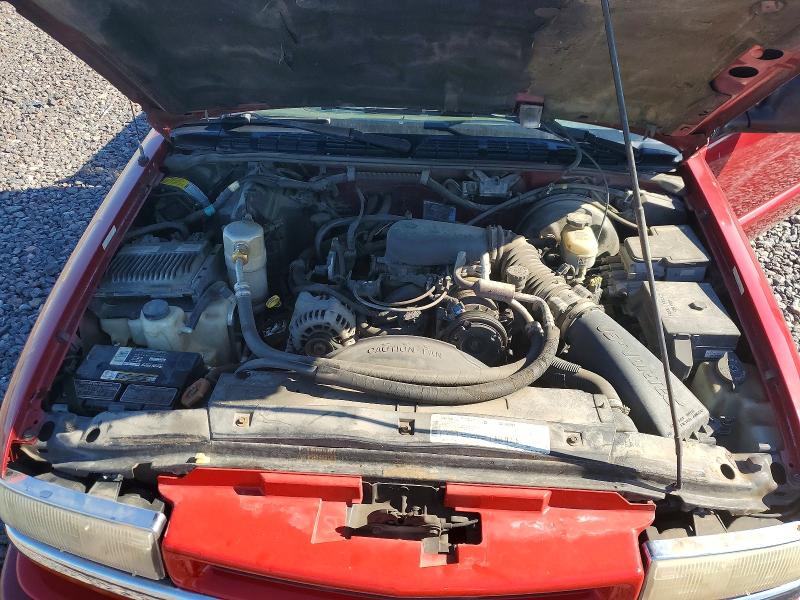 1998 Chevrolet S Truck მანქანა იყიდება აუქციონზე, vin: 1GCCS19X4W8222922, აუქციონის ნომერი: 57739326