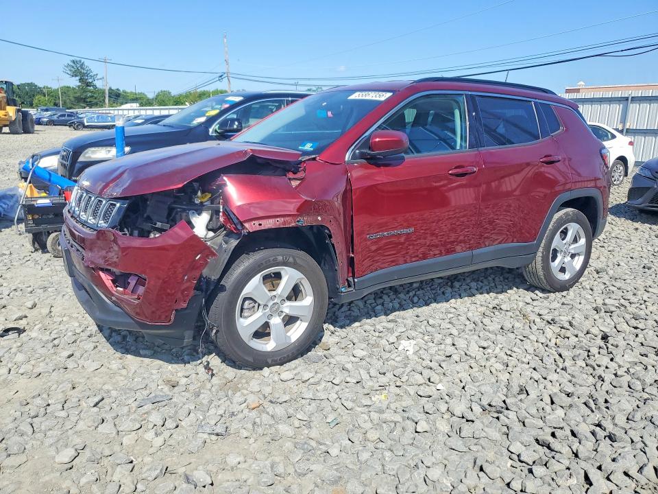 Продажа на аукционе авто 2021 Jeep Compass, vin: 3C4NJDBB8MT543940, номер лота: 55867356