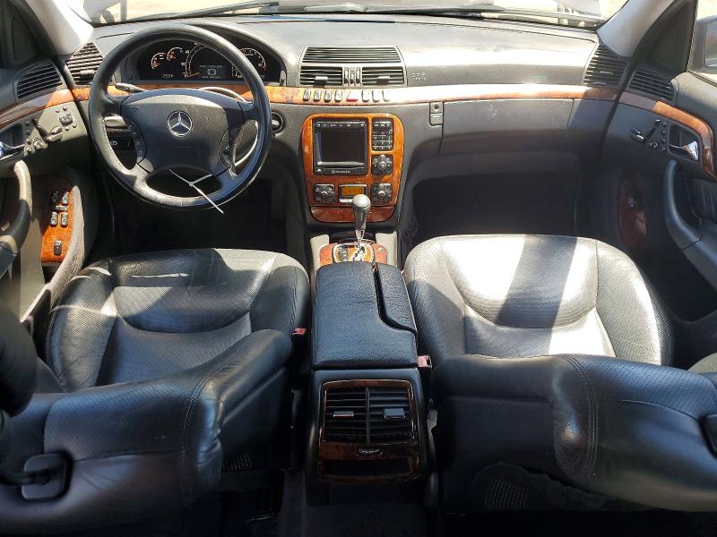 2002 Mercedes-benz S მანქანა იყიდება აუქციონზე, vin: WDBNG73J72A238485, აუქციონის ნომერი: 59160406