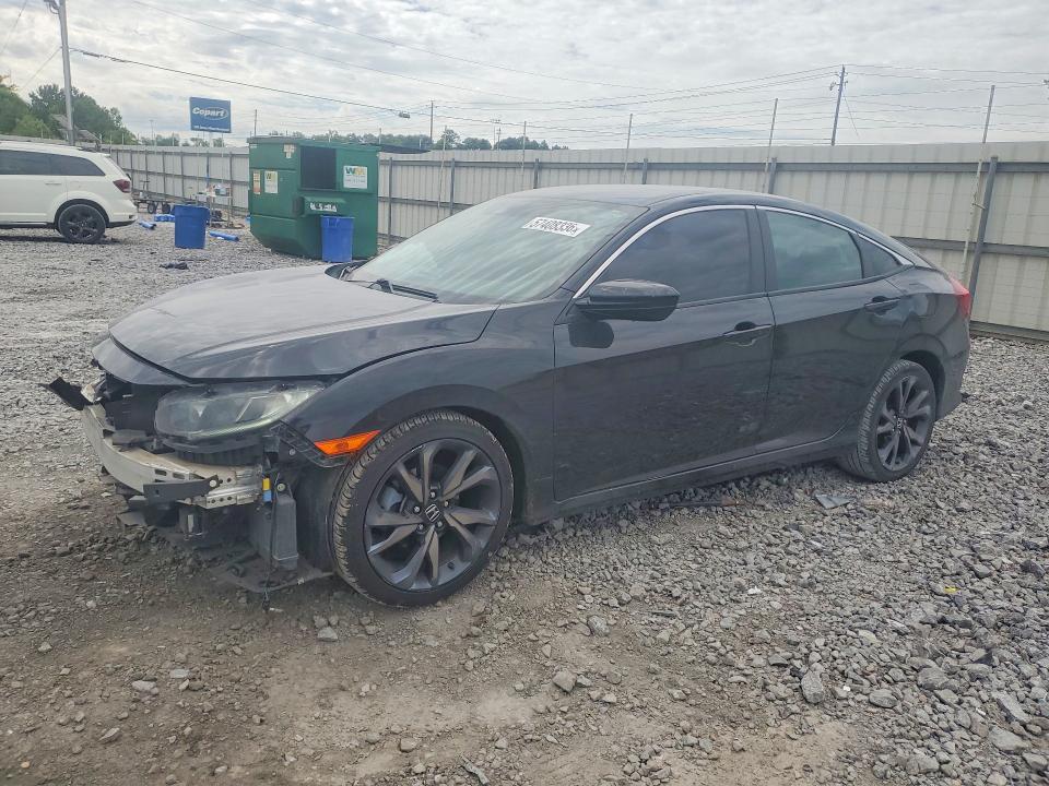 Продаж на аукціоні авто 2019 Honda Civic, vin: 2HGFC2F88KH589681, номер лоту: 57408336