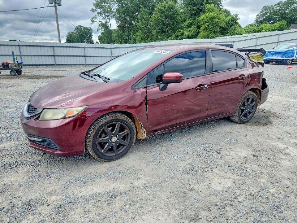 2014 Honda Civic მანქანა იყიდება აუქციონზე, vin: 19XFB2F56EE255205, აუქციონის ნომერი: 58421216