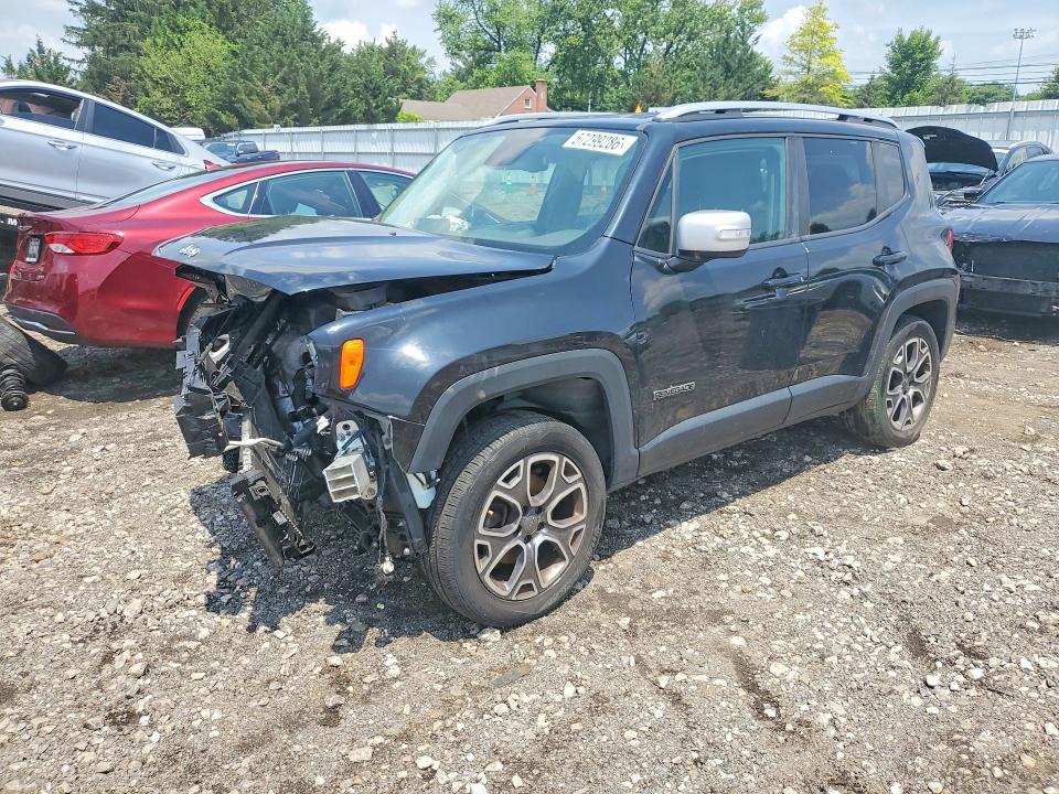 2015 Jeep Renegade მანქანა იყიდება აუქციონზე, vin: ZACCJBDT3FPB49421, აუქციონის ნომერი: 57299286