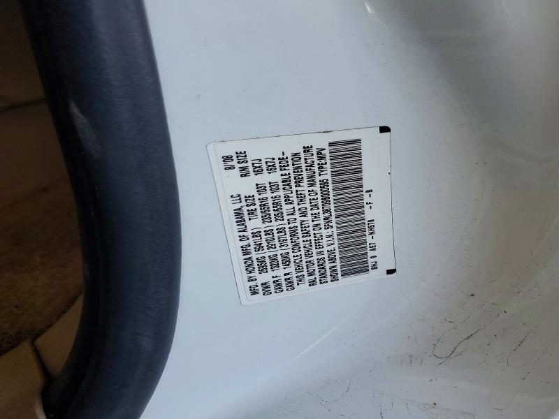 2009 Honda Odyssey მანქანა იყიდება აუქციონზე, vin: 5FNRL38709B000595, აუქციონის ნომერი: 58929286