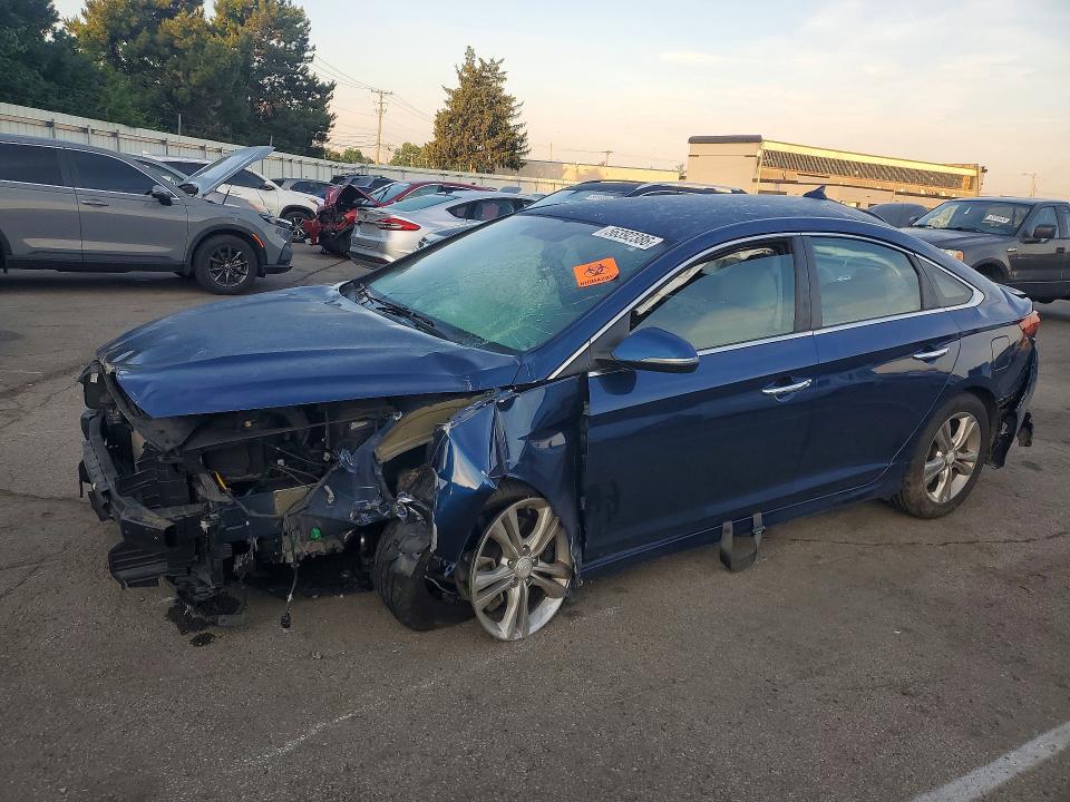 2018 Hyundai Sonata მანქანა იყიდება აუქციონზე, vin: 5NPE34AFXJH726413, აუქციონის ნომერი: 56392386