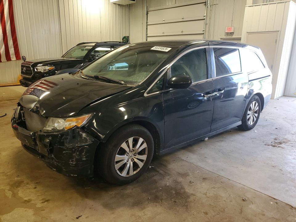 Auction sale of the 2015 Honda Odyssey, vin: 5FNRL5H49FB033835, lot number: 55330826