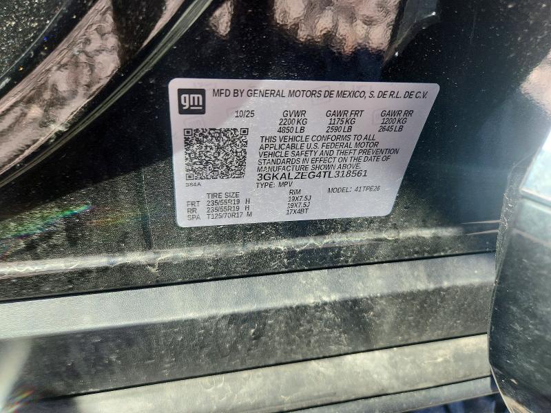 Aukcja sprzedaży 2026 Gmc Terrain, vin: 3GKALZEG4TL318561, numer aukcji: 56137556