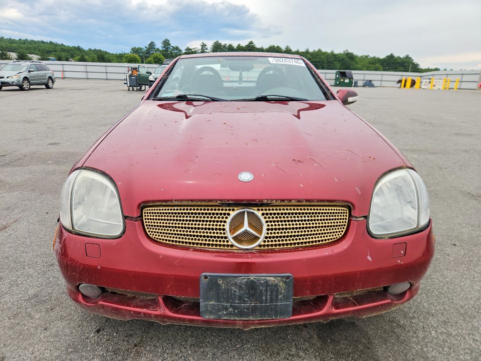 Продаж на аукціоні авто 2001 Mercedes-benz Slk, vin: WDBKK65F21F205352, номер лоту: 58243746