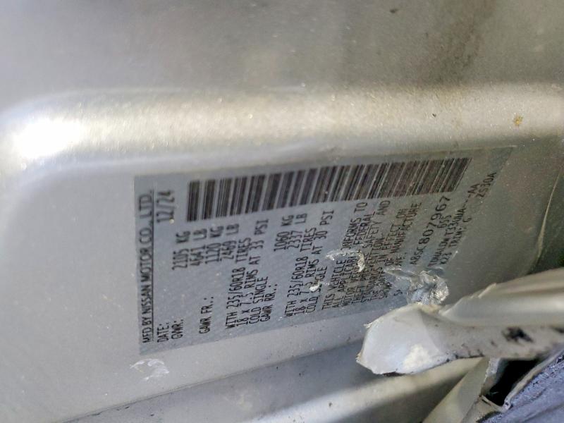 56692766 :رقم المزاد ، 5N1BT3BA8SC807967 vin ، 2025 Nissan Rogue مزاد بيع