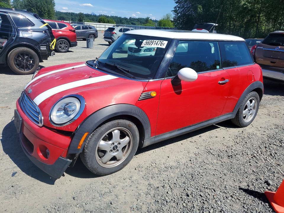 2007 Mini Cooper მანქანა იყიდება აუქციონზე, vin: WMWMF33537TU62387, აუქციონის ნომერი: 56091476