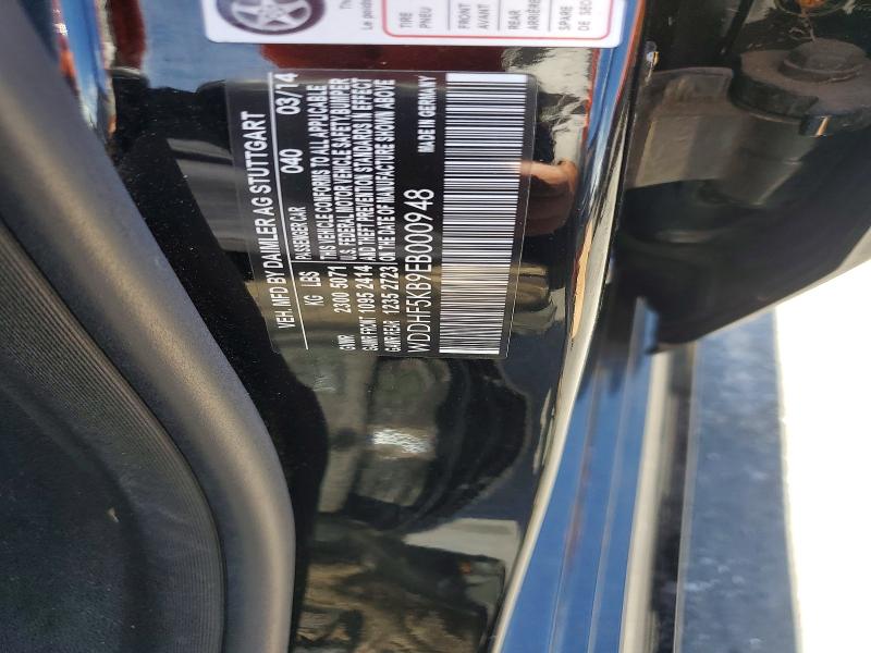 Aukcja sprzedaży 2014 Mercedes-benz E, vin: WDDHF5KB9EB000948, numer aukcji: 56655276