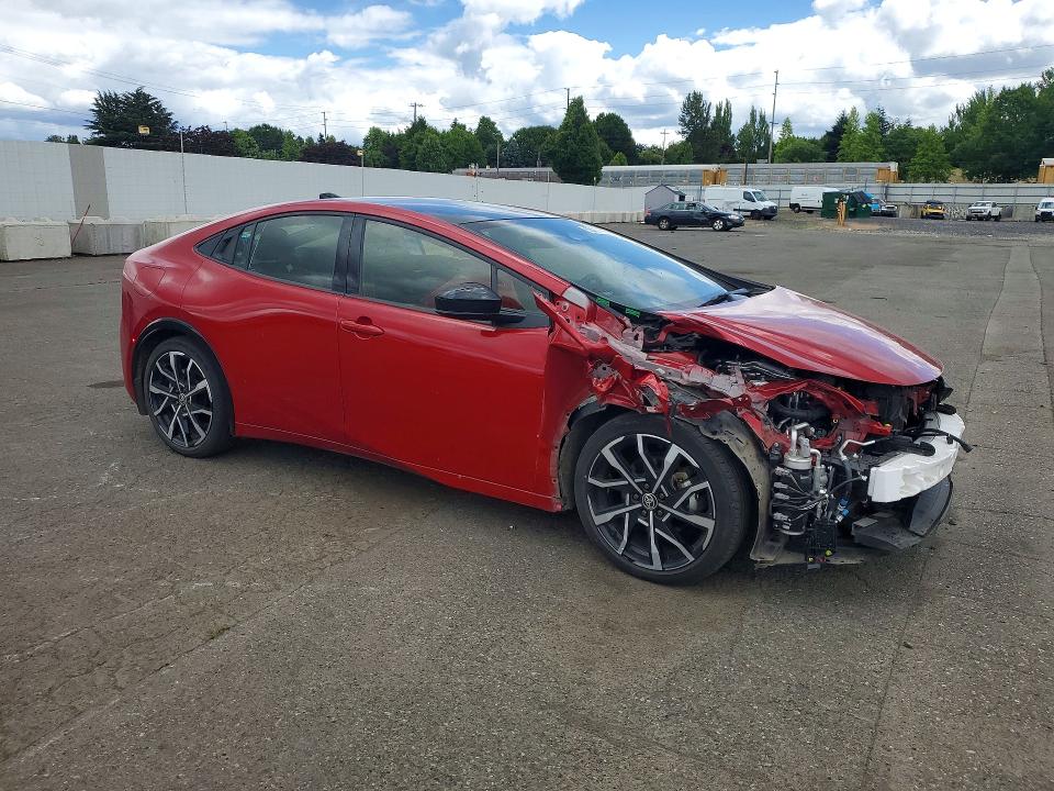 56490116 :رقم المزاد ، JTDACACU0R3018302 vin ، 2024 Toyota Prius Prime مزاد بيع