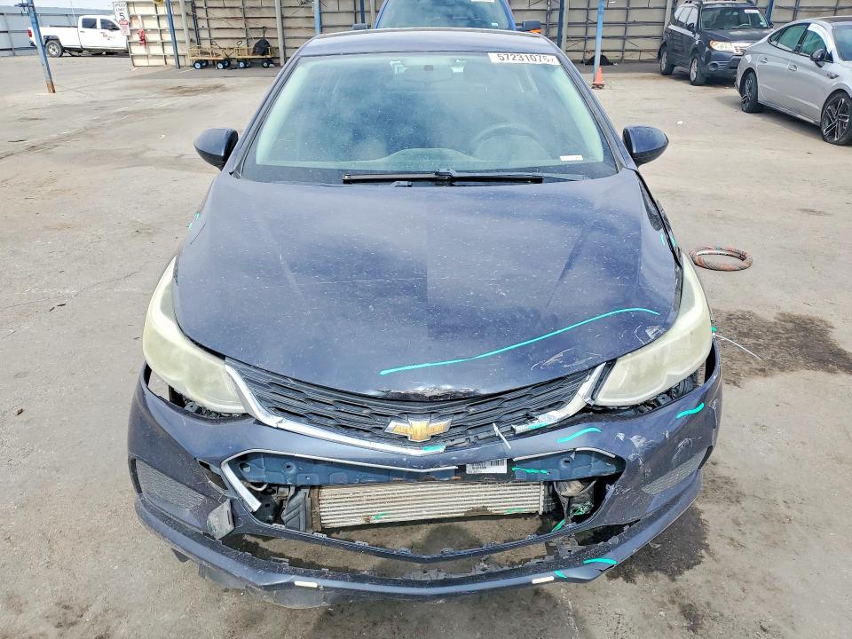 2016 Chevrolet Cruze მანქანა იყიდება აუქციონზე, vin: 1G1BB5SM2G7311990, აუქციონის ნომერი: 57231076