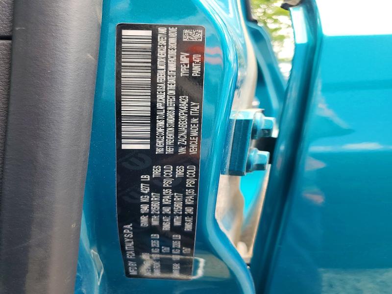 Aukcja sprzedaży 2019 Jeep Renegade, vin: ZACNJABB3KPK48423, numer aukcji: 54798016