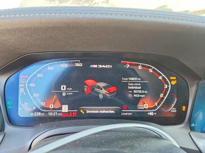 Продажа на аукционе авто 2020 Bmw M340i, vin: 3MW5U7J02L8B23386, номер лота: 57400526