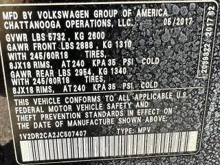 58562836 :رقم المزاد ، 1V2DR2CA2JC507407 vin ، 2018 Volkswagen Atlas مزاد بيع