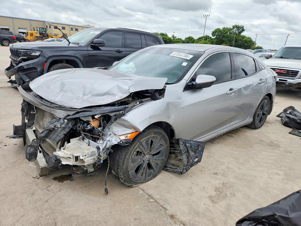 2019 Honda Civic მანქანა იყიდება აუქციონზე, vin: SHHFK7H64KU227510, აუქციონის ნომერი: 57044786