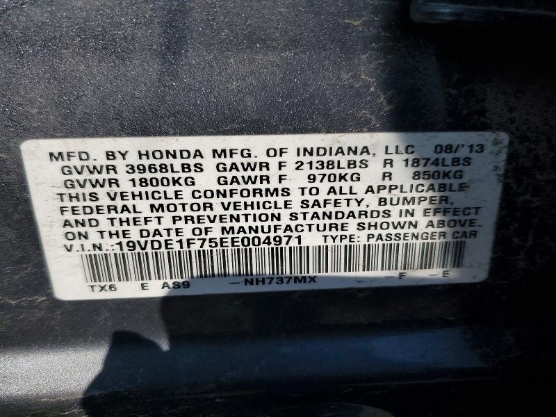 Продажа на аукционе авто 2014 Acura Ilx, vin: 19VDE1F75EE004971, номер лота: 56018116