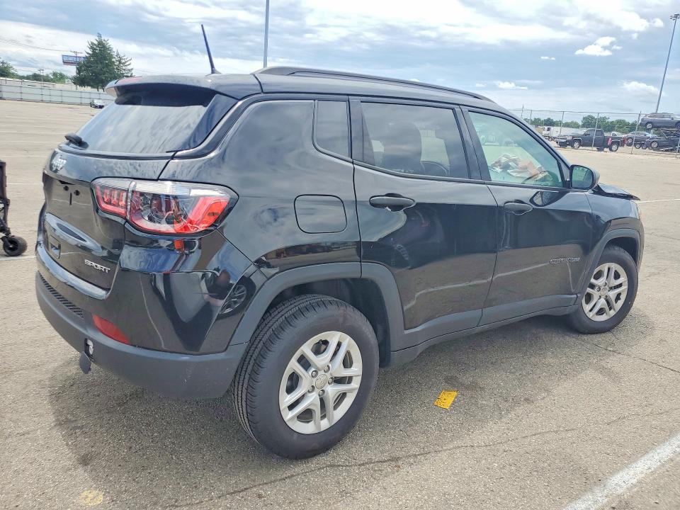 Продаж на аукціоні авто 2018 Jeep Compass, vin: 3C4NJCAB4JT105438, номер лоту: 58179066