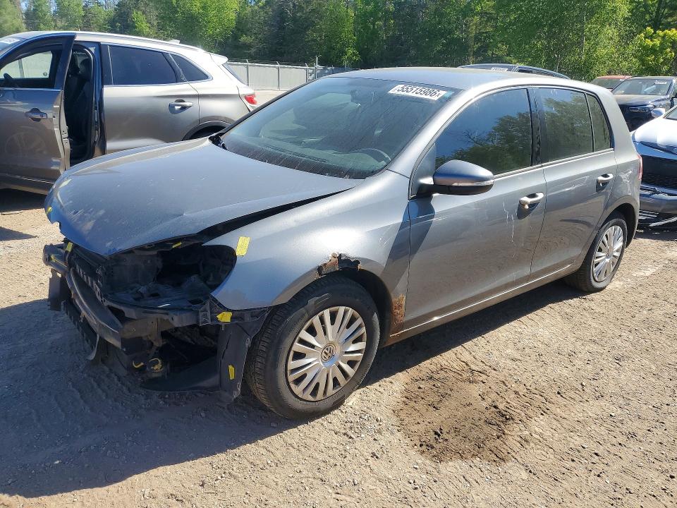 2012 Volkswagen Golf მანქანა იყიდება აუქციონზე, vin: WVWCA7AJ3CW087646, აუქციონის ნომერი: 55515986
