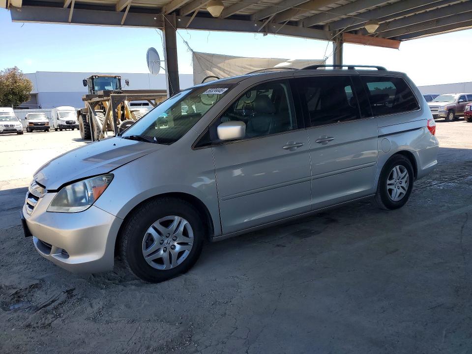 2007 Honda Odyssey მანქანა იყიდება აუქციონზე, vin: 5FNRL38787B077065, აუქციონის ნომერი: 58324446