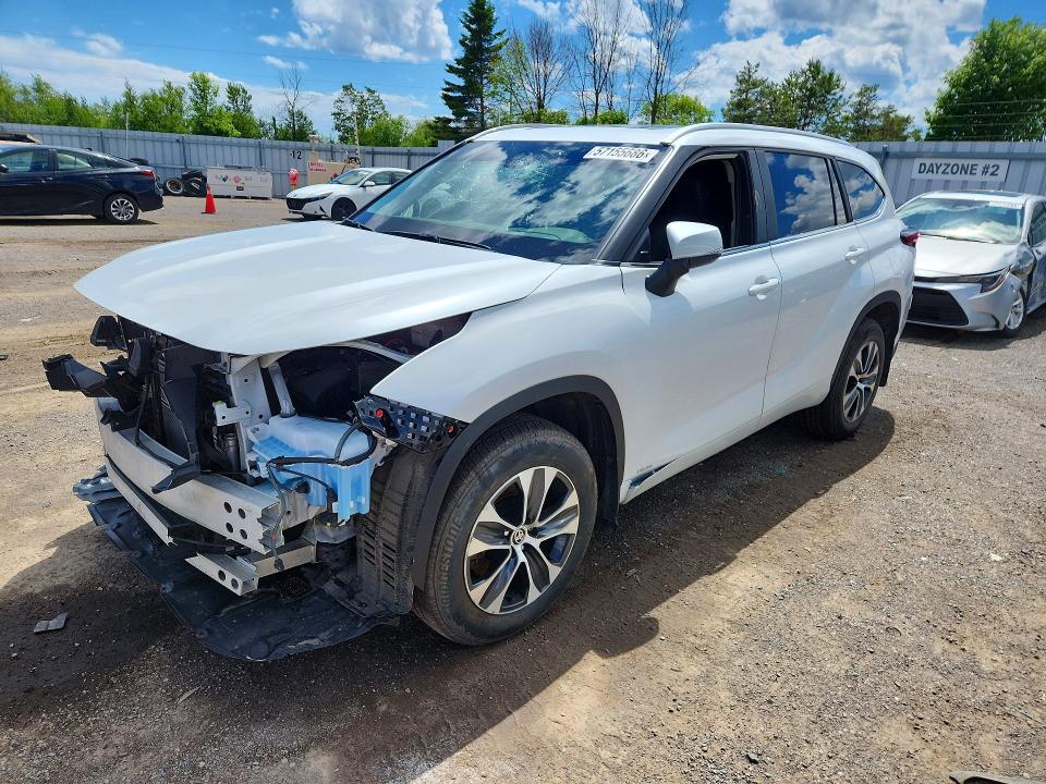57155686 :رقم المزاد ، 5TDKBRCH8TS696469 vin ، 2026 Toyota Highlander Hybrid مزاد بيع
