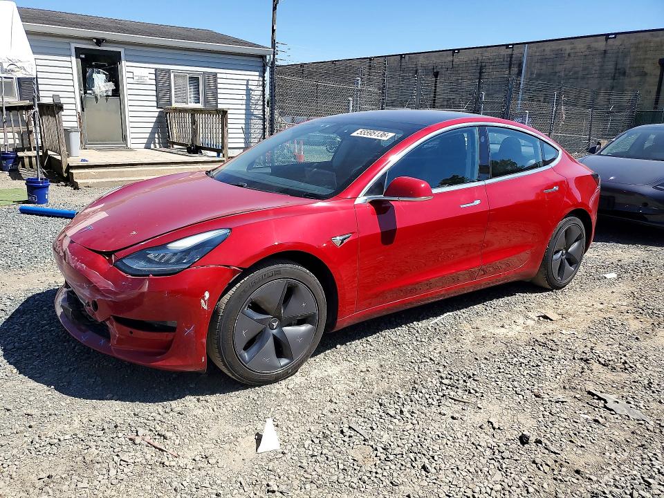 Продажа на аукционе авто 2018 Tesla Model 3, vin: 5YJ3E1EA0JF040717, номер лота: 55595136