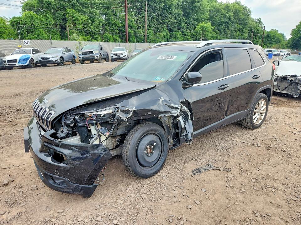 Auction sale of the 2016 Jeep Cherokee, vin: 1C4PJMDBXGW102539, lot number: 58320226