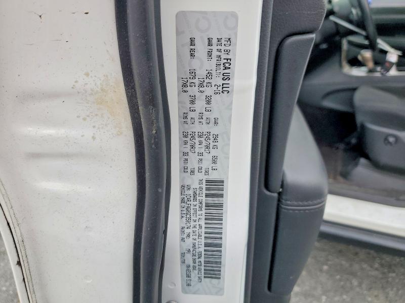 2016 Jeep Grand Cherokee მანქანა იყიდება აუქციონზე, vin: 1C4RJFAG0GC350174, აუქციონის ნომერი: 58307476