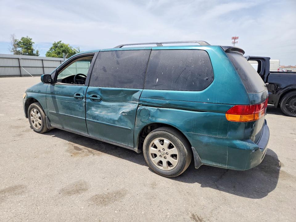 55653696 :رقم المزاد ، 2HKRL18602H519343 vin ، 2002 Honda Odyssey مزاد بيع