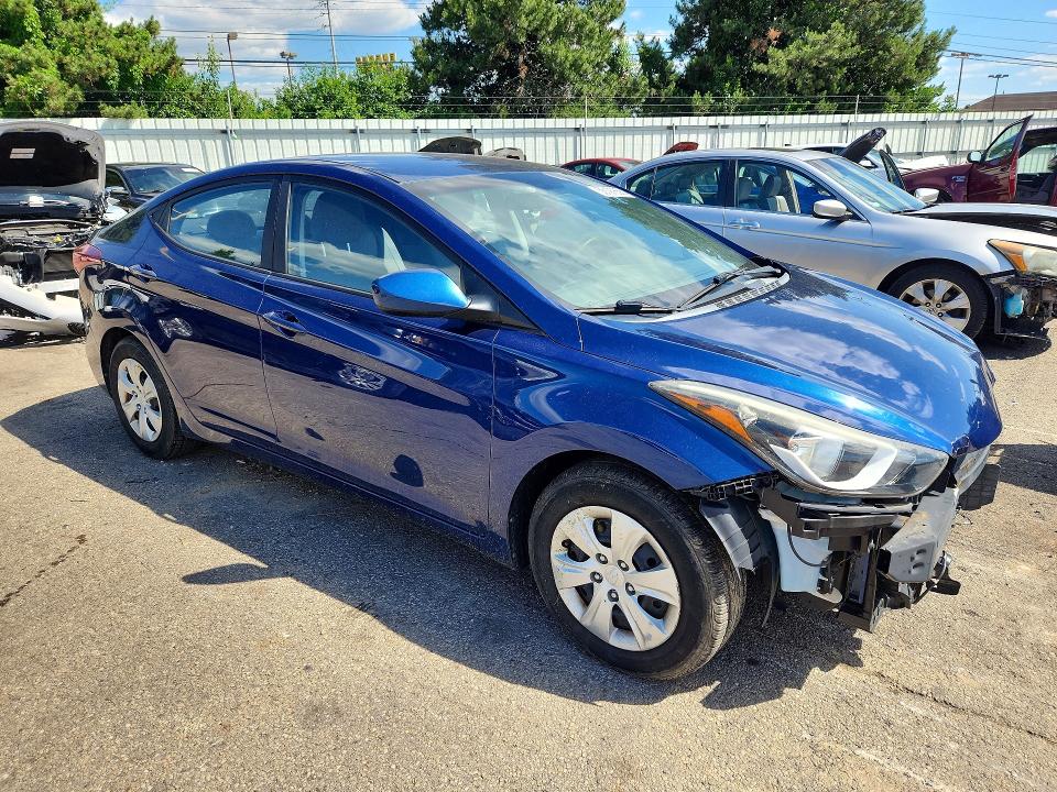Продажа на аукционе авто 2016 Hyundai Elantra, vin: 5NPDH4AE4GH745763, номер лота: 55197656
