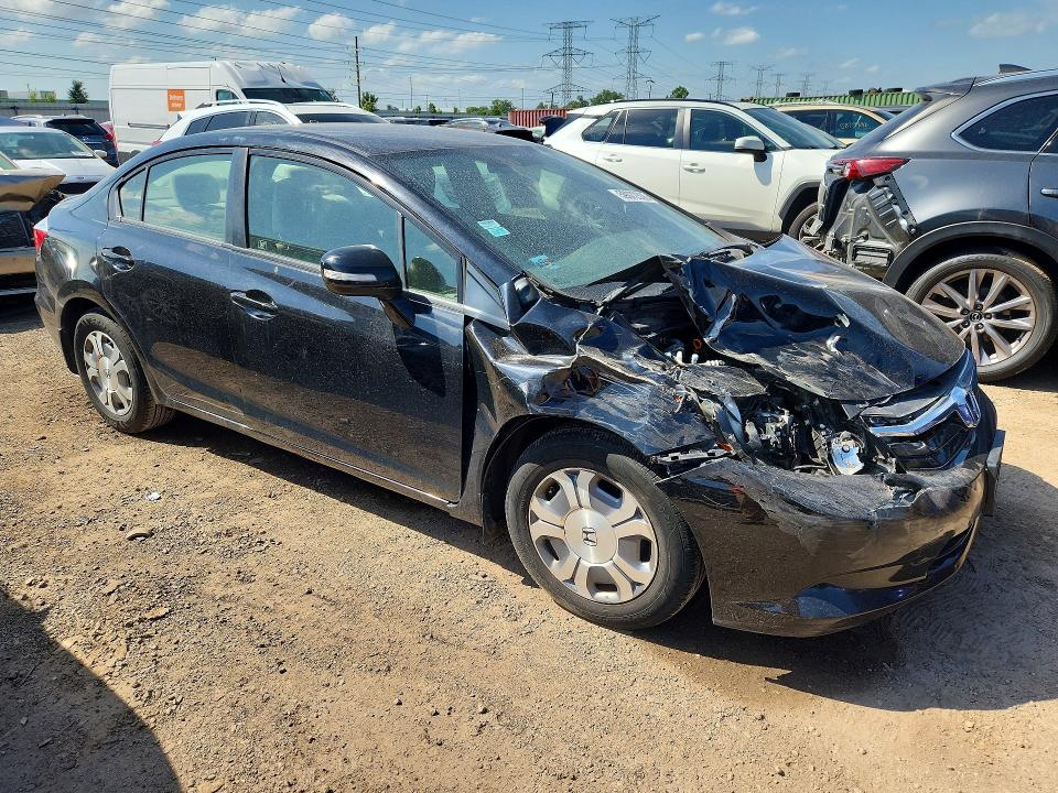 Aukcja sprzedaży 2012 Honda Civic, vin: JHMFB4F26CS009071, numer aukcji: 59072306