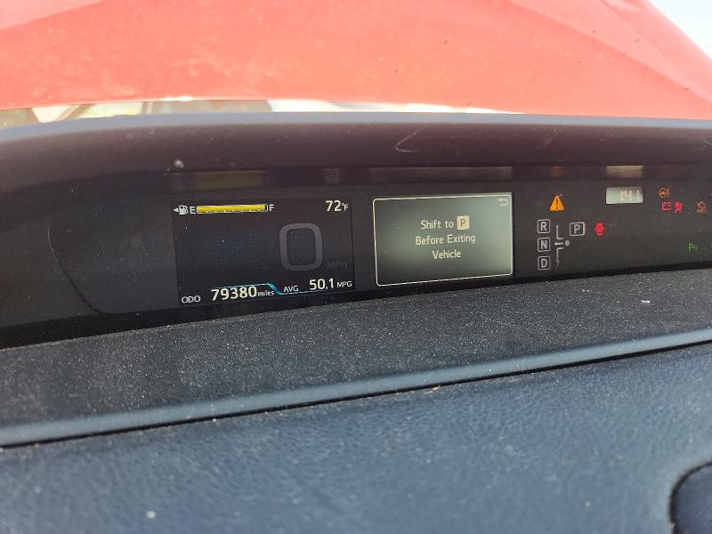 Aukcja sprzedaży 2018 Toyota Prius, vin: JTDKBRFU8J3590059, numer aukcji: 59180156