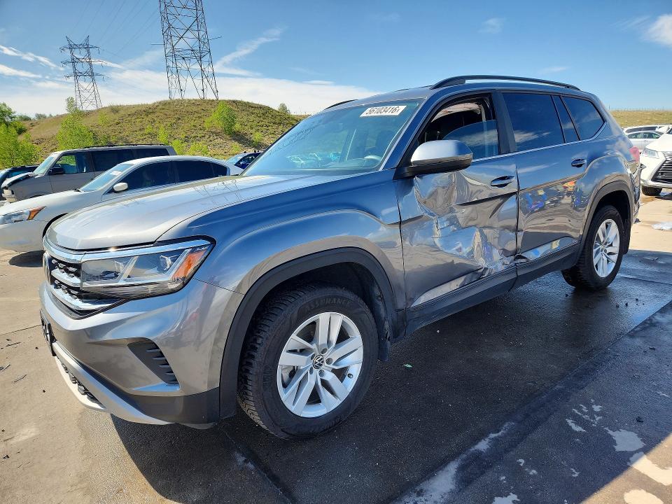 2021 Volkswagen Atlas მანქანა იყიდება აუქციონზე, vin: 1V2GP2CA2MC600323, აუქციონის ნომერი: 56103416