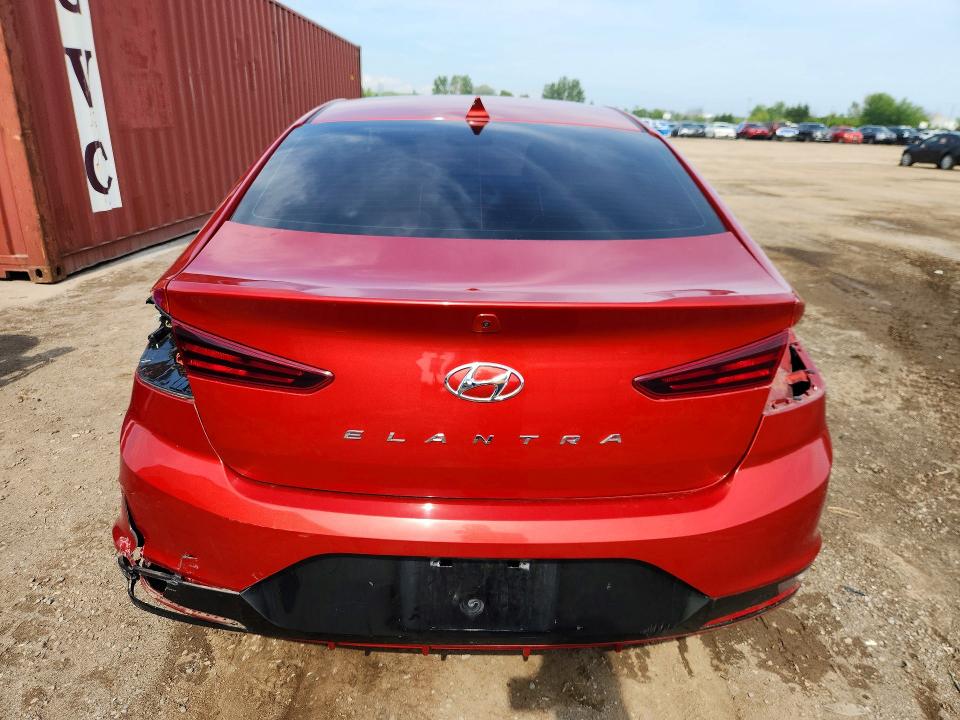 Продажа на аукционе авто 2019 Hyundai Elantra, vin: KMHD84LF3KU826706, номер лота: 57656186