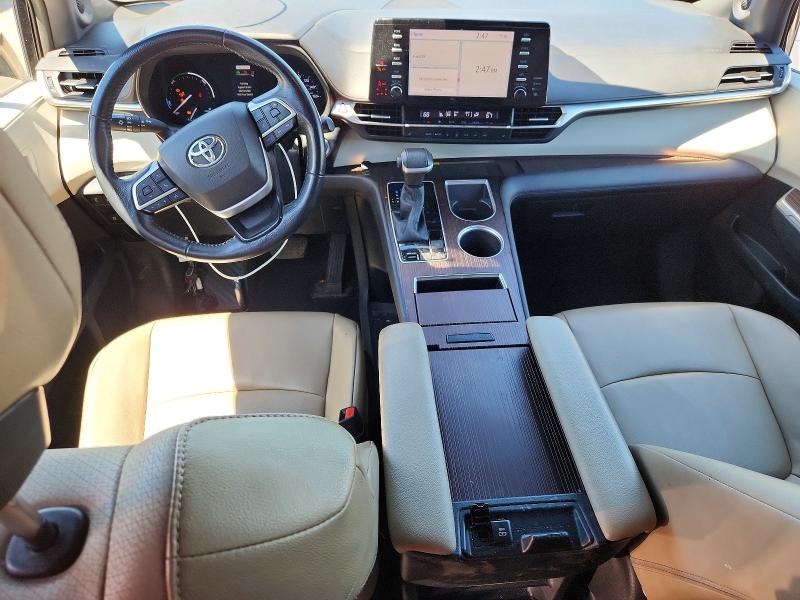 56517766 :رقم المزاد ، 5TDJRKEC6MS025660 vin ، 2021 Toyota Sienna مزاد بيع