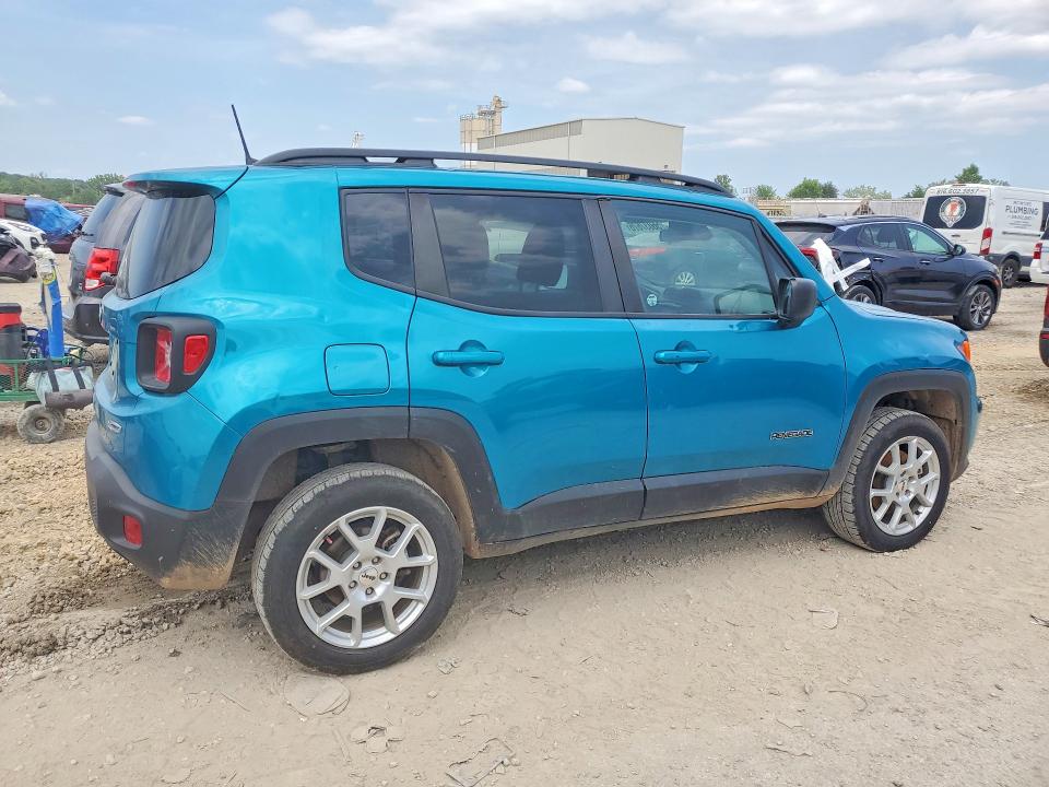 2022 Jeep Renegade მანქანა იყიდება აუქციონზე, vin: ZACNJDB18NPN68513, აუქციონის ნომერი: 56037676