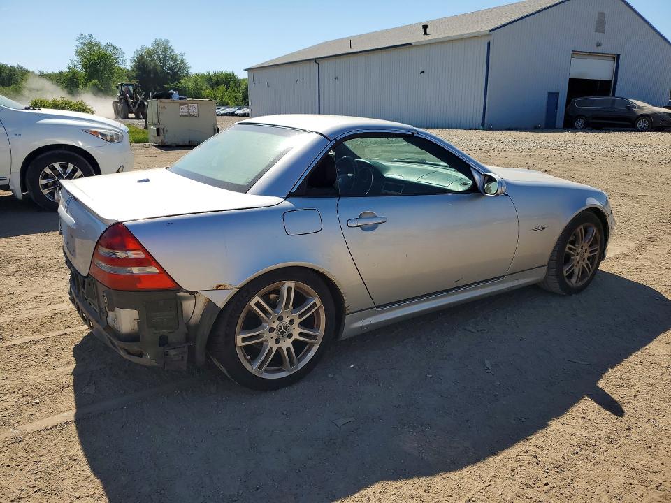 2004 Mercedes-benz Slk მანქანა იყიდება აუქციონზე, vin: WDBKK49F64F307580, აუქციონის ნომერი: 55399076