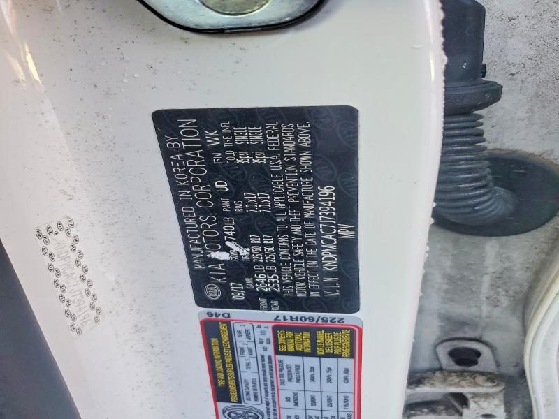 Продаж на аукціоні авто 2018 Kia Sportage, vin: KNDPMCAC7J7394196, номер лоту: 57710316