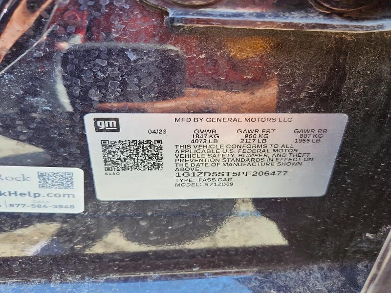 55587476 :رقم المزاد ، 1G1ZD5ST5PF206477 vin ، 2023 Chevrolet Malibu مزاد بيع
