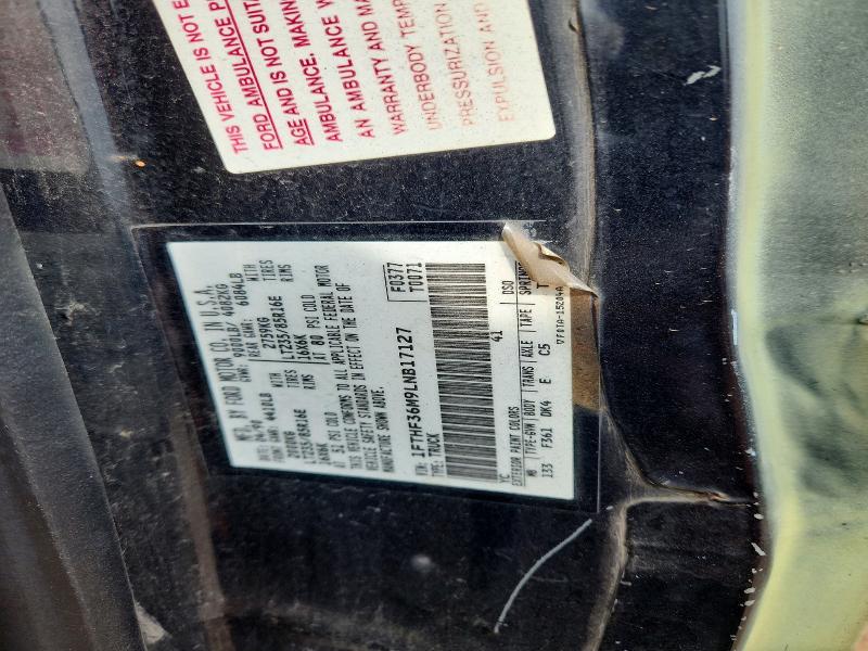 1990 Ford F350 მანქანა იყიდება აუქციონზე, vin: 1FTHF36M9LNB17127, აუქციონის ნომერი: 56098916