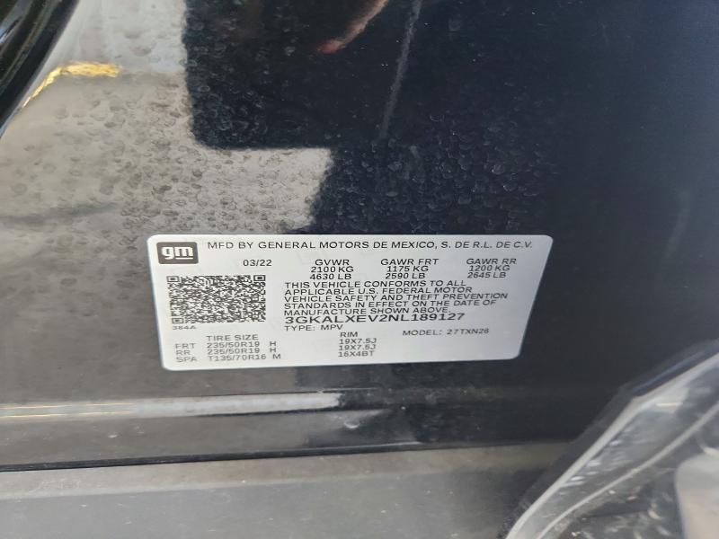 55868406 :رقم المزاد ، 3GKALXEV2NL189127 vin ، 2022 Gmc Terrain مزاد بيع