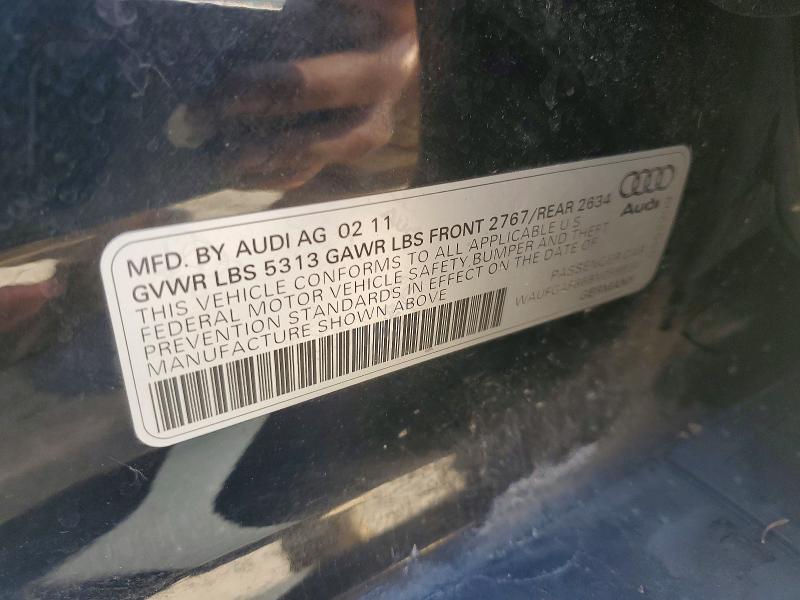 Продаж на аукціоні авто 2011 Audi A6, vin: WAUFGAFB6BN059934, номер лоту: 57676716