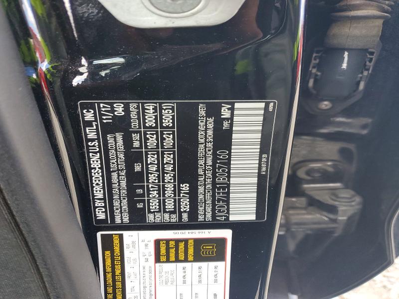Продажа на аукционе авто 2018 Mercedes-benz Gls, vin: 4JGDF7FE1JB057160, номер лота: 57497896