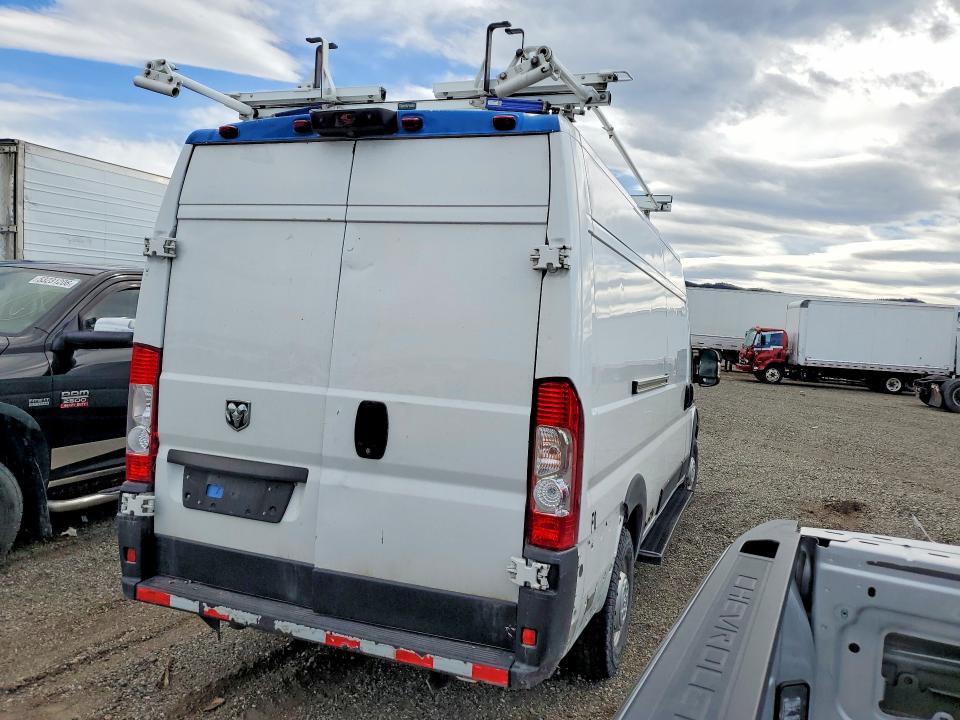 54392656 :رقم المزاد ، 3C6MRVJG1ME564552 vin ، 2021 Ram Promaster 3500 مزاد بيع