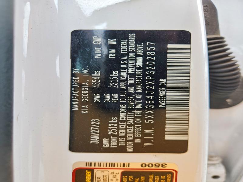 Aukcja sprzedaży 2023 Kia K5, vin: 5XXG64J2XPG202857, numer aukcji: 56334266