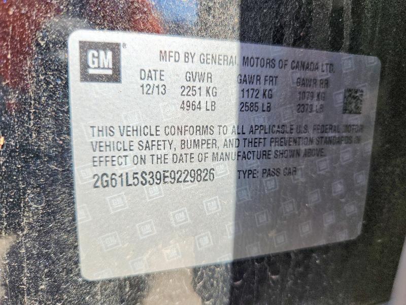 Продаж на аукціоні авто 2014 Cadillac Xts, vin: 2G61L5S39E9229826, номер лоту: 56501936