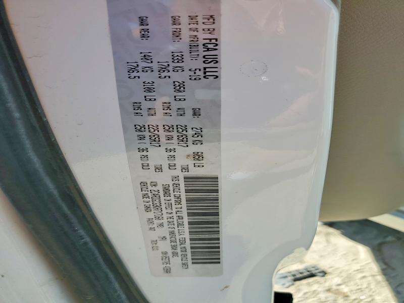 2019 Dodge Grand Caravan მანქანა იყიდება აუქციონზე, vin: 2C4RDGCG3KR717160, აუქციონის ნომერი: 56968536