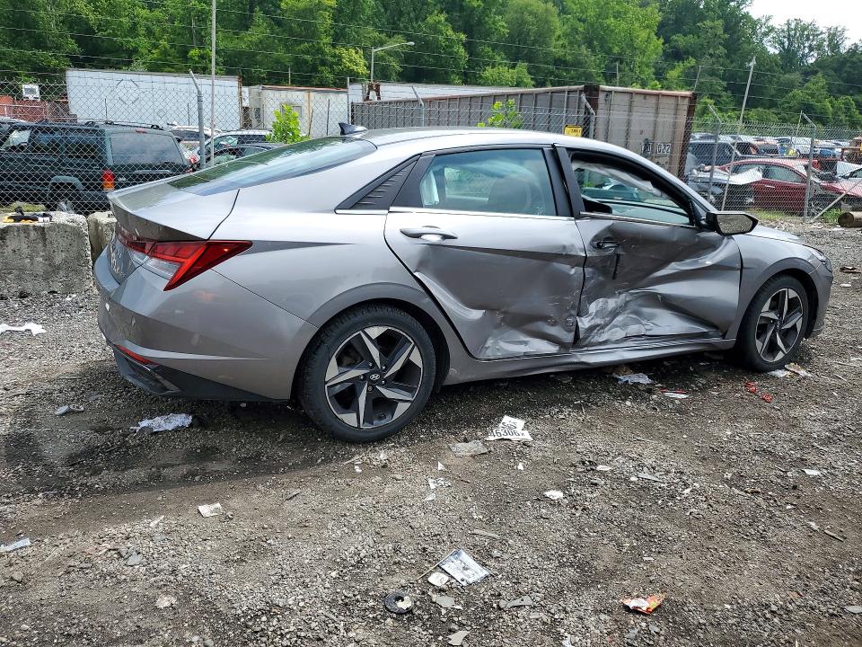2021 Hyundai Elantra მანქანა იყიდება აუქციონზე, vin: KMHLP4AG9MU071543, აუქციონის ნომერი: 56468036