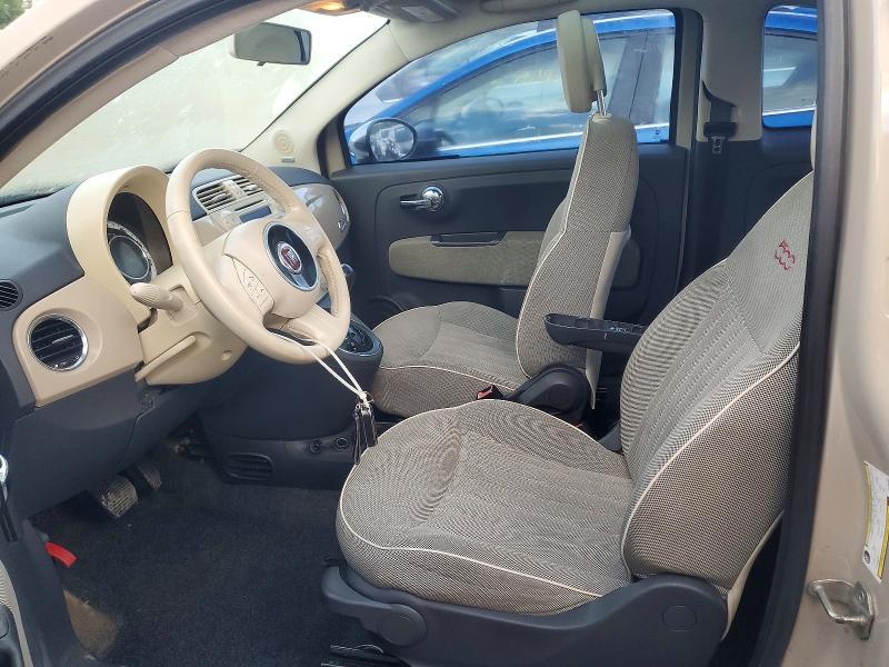 56830226 :رقم المزاد ، 3C3CFFCR8CT106362 vin ، 2012 Fiat 500 مزاد بيع