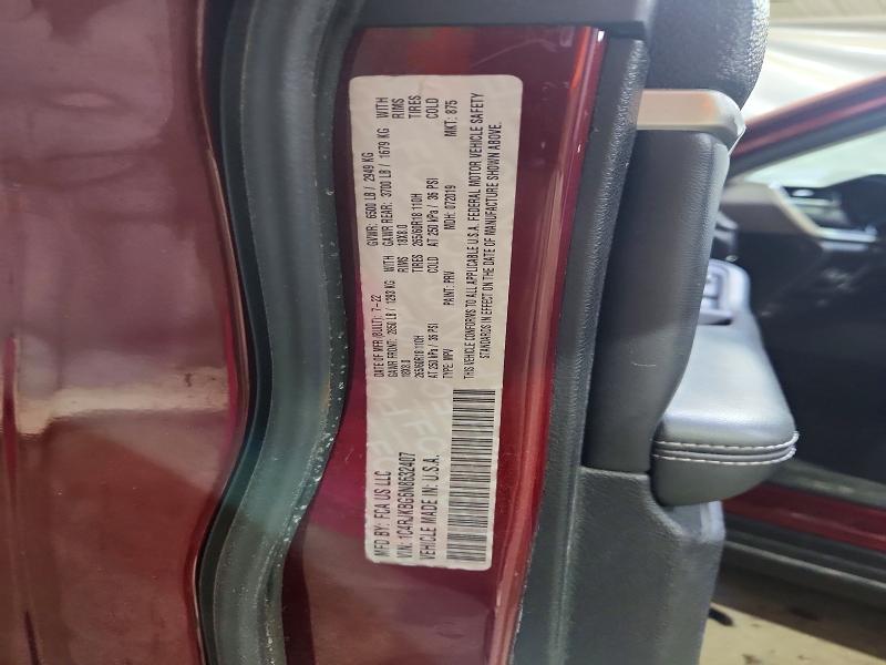 Продажа на аукционе авто 2022 Jeep Grand Cherokee, vin: 1C4RJKBG6N8632407, номер лота: 55929586